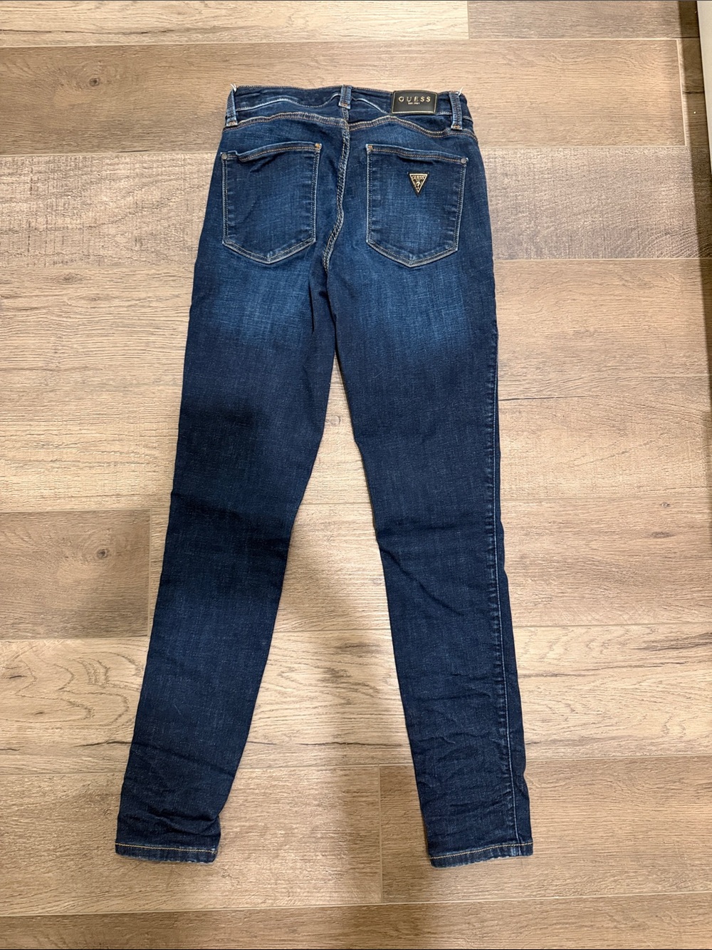 GUESS Women's Navy Skinny Jeans